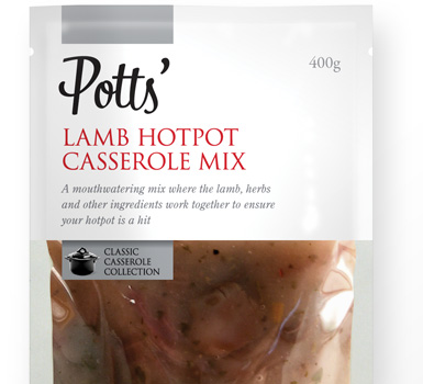 Potts' Lamb Hotpot Casserole Mix