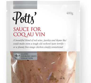 Potts' Sauce for Coq au Vin
