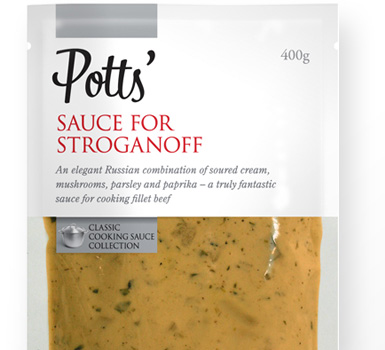 Potts' Sauce for Stroganoff