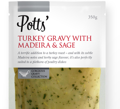 Potts' Turkey Gravy with Madeira and Sage